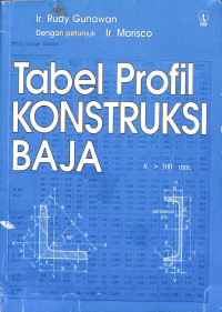 Image of Tabel Profil KONSTRUKSI BAJA