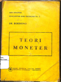 Image of Teori Moneter