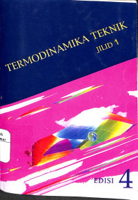 Termodinamika Teknik Jilid 1