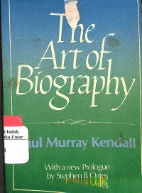 Image of The Art Of Biography