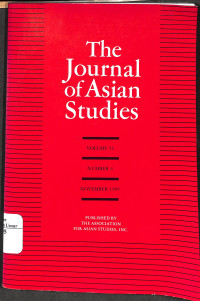 Image of The Journal Of  Asian Studies