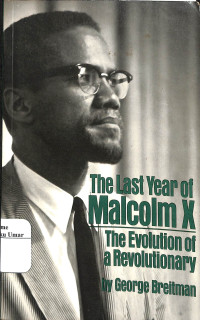 Image of The last Year of Malcolm X The evolution of a revolutionary