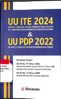 Image of UU ITE 2024 & UU PDP 2022