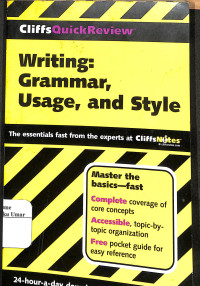 Image of Writing: Grammar, Usage, And Style