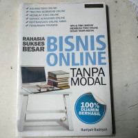 Image of Rahasia Sukses Besar Bisnis Online Tanpa Modal