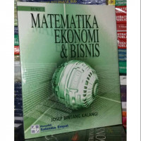 Matematika Ekonomi dan Bisnis buku 2