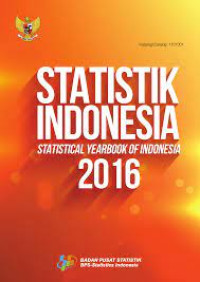 Image of STATISTIK INDONESIA STATISTICAL YEARBOOK OF INDONESIA