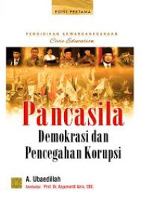 Image of Pendidikan kewarganegaraan pancasila, demokrasi dan pencegahan korupsi, ct.2