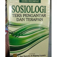 Image of Sosiologi teks pengantar dan terapan, Ed. 4