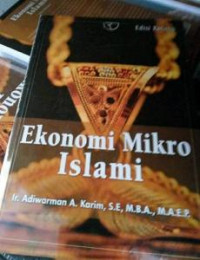 Image of Ekonomi Mikro Islami