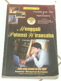 Menggali Potensi Wirausaha : Entrepre Neur & Intrapreneur