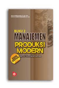 Image of Manajemen Produksi Modern : Operasi Manufaktur dan Jasa Buku 2