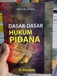 Image of Dasar-Dasar Hukum Pidana