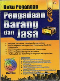 Image of buku pegangan pengadaanbarang dan jasa