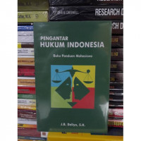 Image of Pengantar Hukum Indonesia