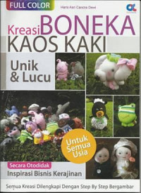 Kreasi Boneka Kaos Kaki Unik dan Lucu