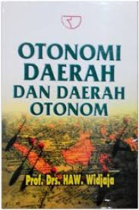 Image of Otonomi Daerah Dan Daerah otonom