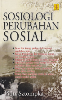 Image of SOSIOLOGI PERUBAHAN SOSIAL