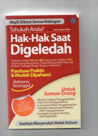 Tahukah Anda ? Hak - Hak Saat Digeledah