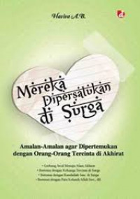 Mereka dipersatukan di surga