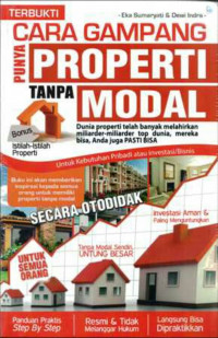 Cara Gampang Punya Properti Tanpa Modal