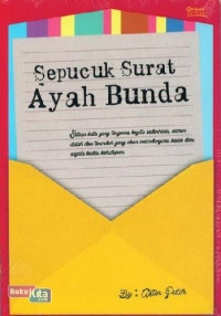 Image of Sepucuk Surat Ayah Bunda