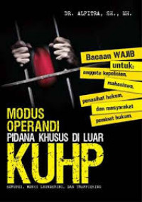 Modus operandi pidana khusus di luar KUHP