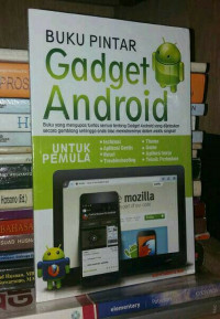 Buku Pintar Gadget Android untuk Pemula