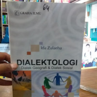 Dialektologi : Dialek Geograi dan Dialek Sosial