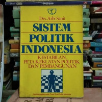 Sistem Politik Indonesia  Kestabilan Peta Kekuatan Politik dan Pembangunan