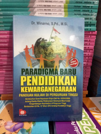 Image of PARADIGMA BARU PENDIDIKAN KEWARGANEGARAAN edisi ketiga