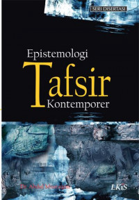 Image of Epistemologi tafsir kontemporer, cet.1