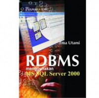 RDBMS menggunakan MS SQL Server 2000