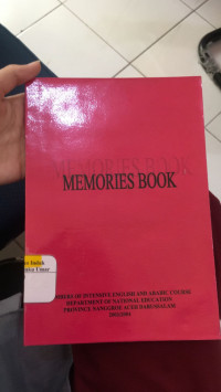 MEMORIES BOOK ( D.Kemalawati )