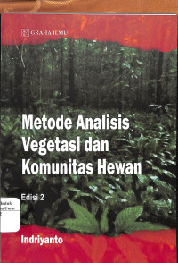 Metode Analisis Vegetasi dan Komunitas Hewan