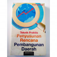 Image of Teknik Praktis Penyusunan Rencana Pembangunan Daerah